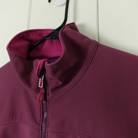 Patagonia Adze Soft Shell Polartec Full Zip Jacket Womens Size Small Purple - Picture 4 of 13